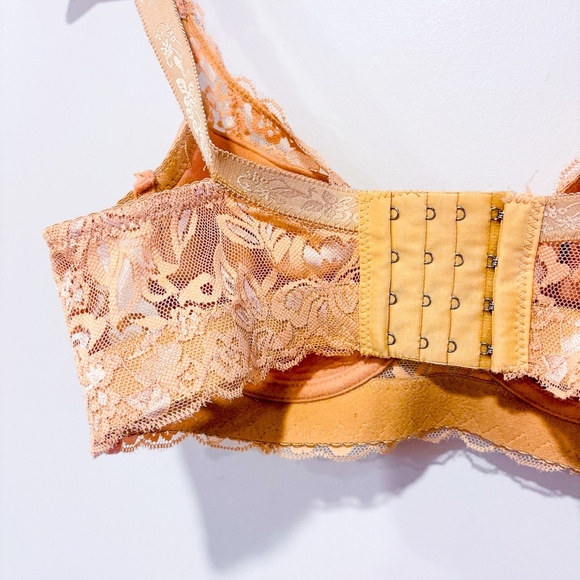 Beige lace padded bra - Picture 7 of 7